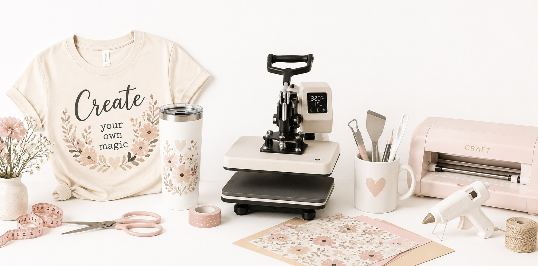 Creative craft workspace